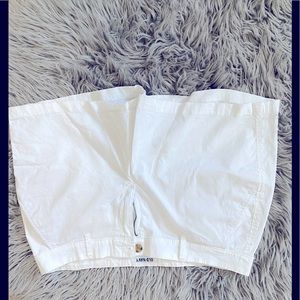 White shorts